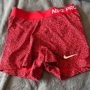 Nike Pro Red Women’s Shorts